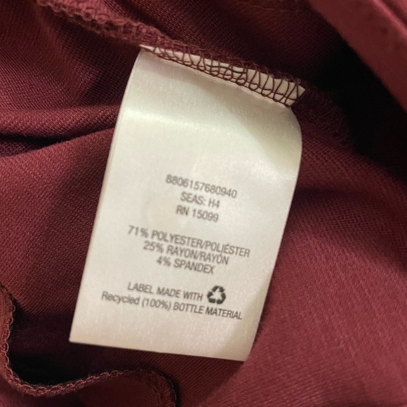 Metaphor Maroon Womens Mini Skirt • NWOT • Size: 12​ - Picture 5 of 6